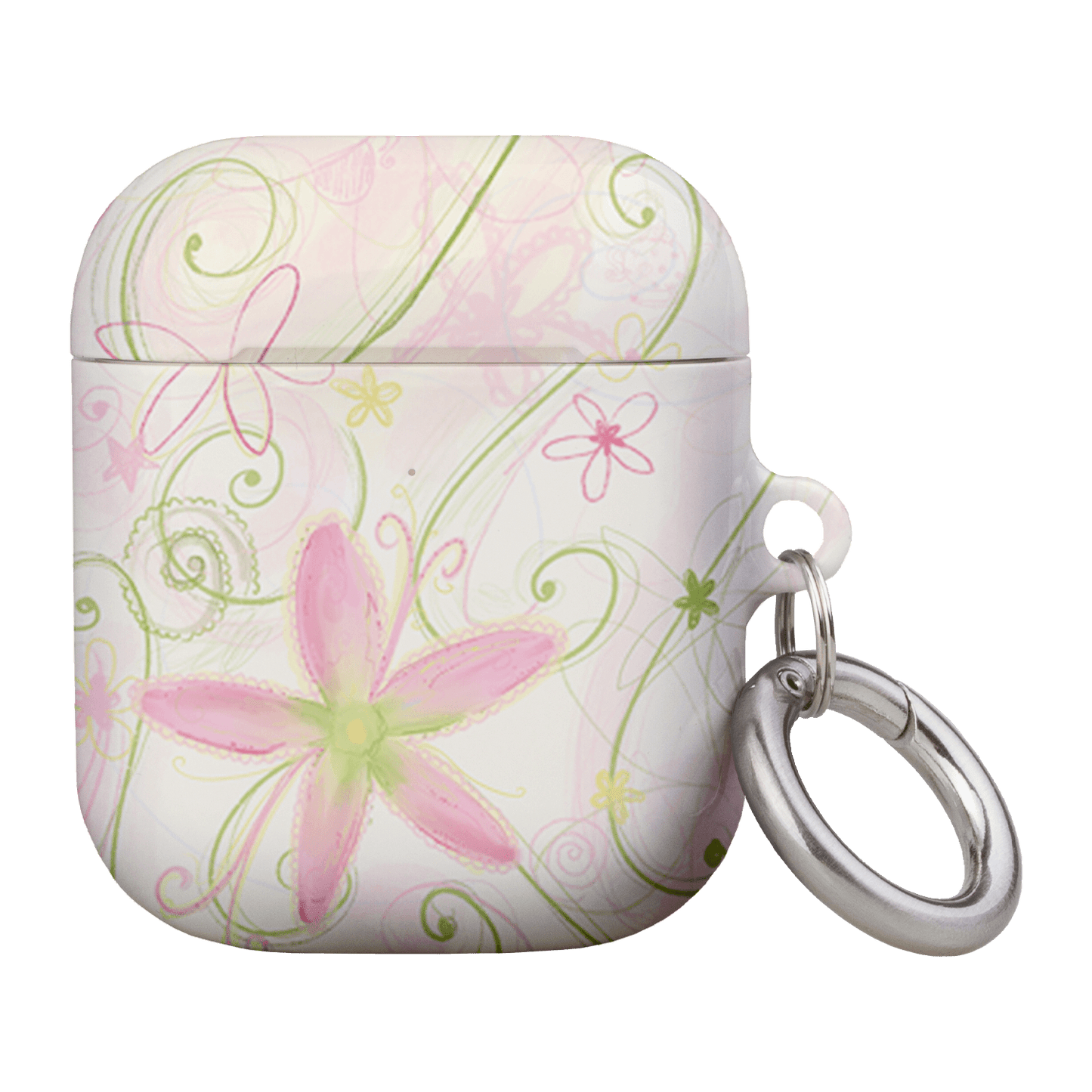 Swirl Pink AirPods Case AirPods Case 2nd Gen by Kayla Carr - The Dairy