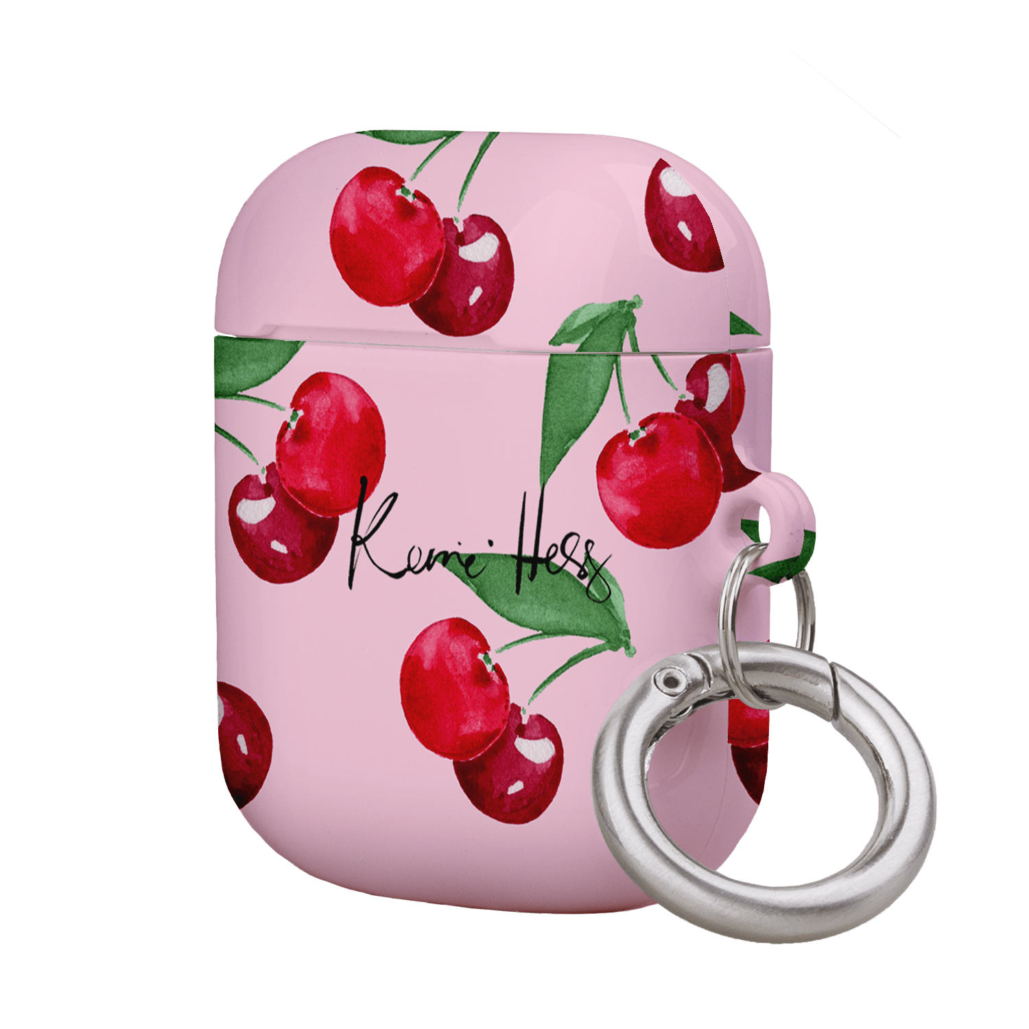 Cherry Rose AirPods Case AirPods Case by Kerrie Hess - The Dairy