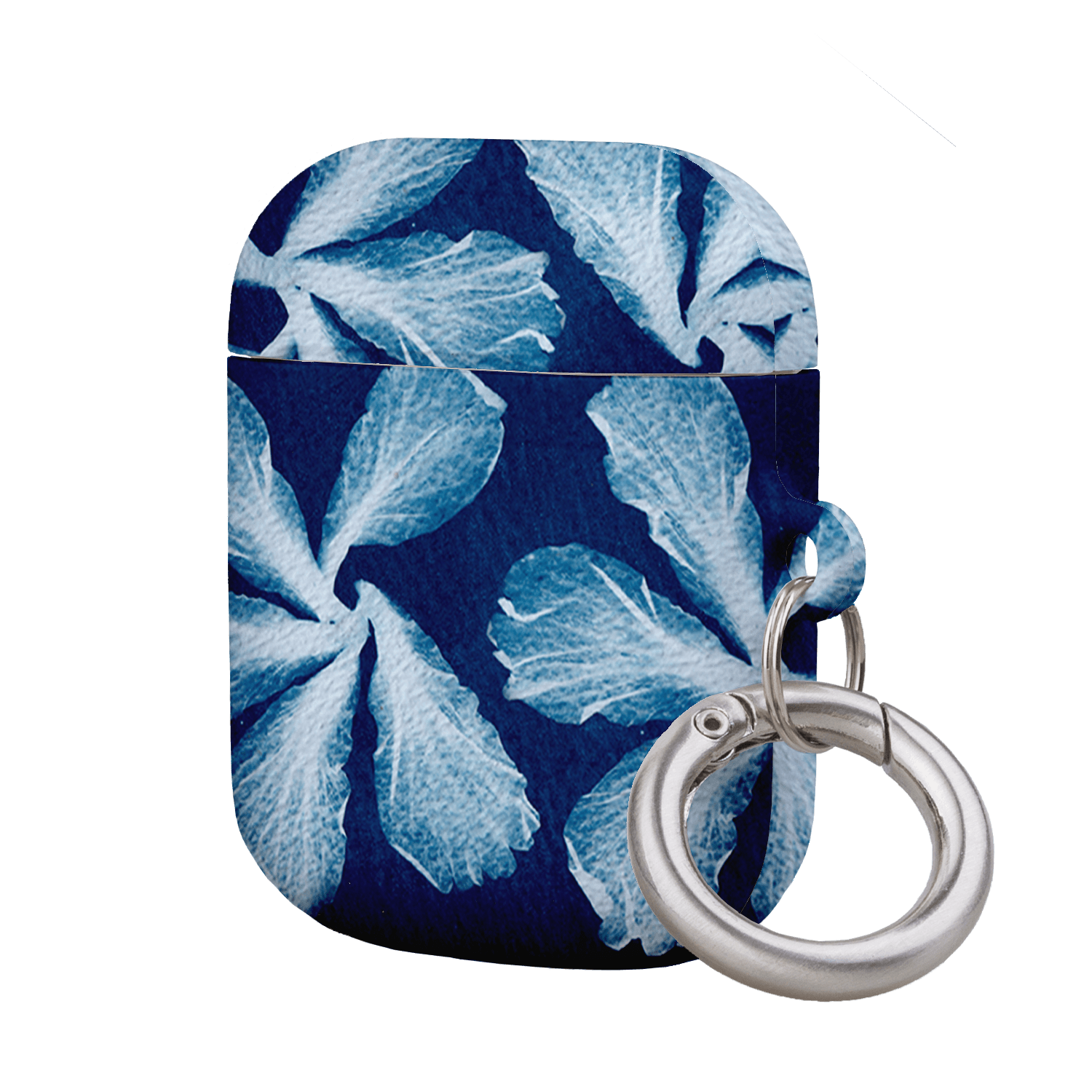 Hibiscus Cyanotype AirPods Case AirPods Case by Sally Hungerford - The Dairy