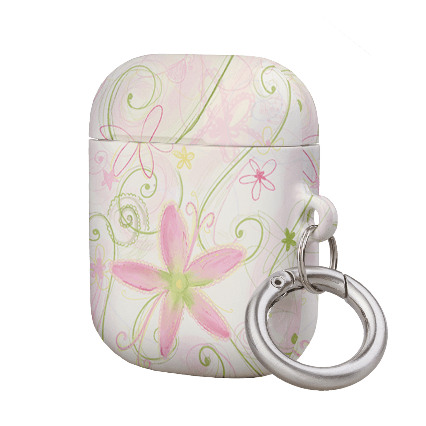 Swirl Pink AirPods Case AirPods Case by Kayla Carr - The Dairy