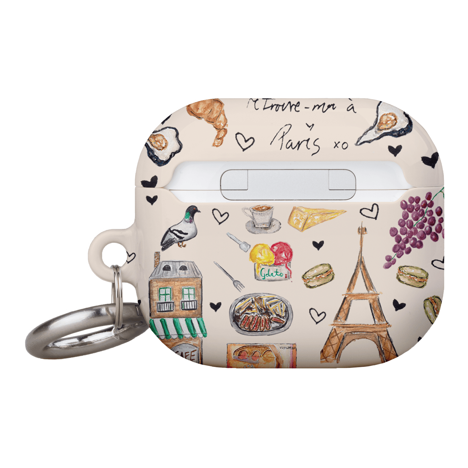 Parisian Daydream AirPods Case AirPods Case by BG. Studio - The Dairy