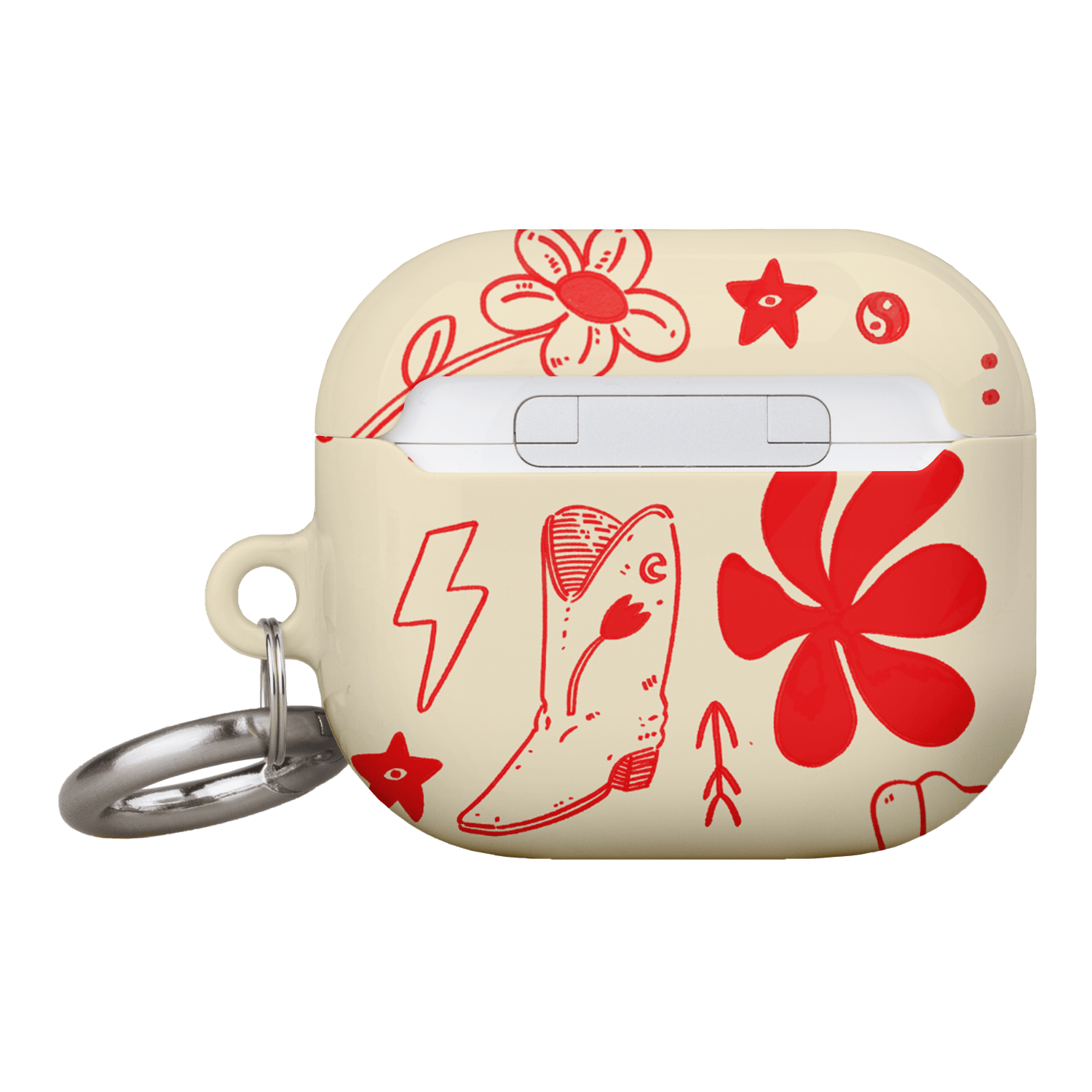 Spiced Cowboy Cream AirPods Case AirPods Case by Easty Beasty - The Dairy