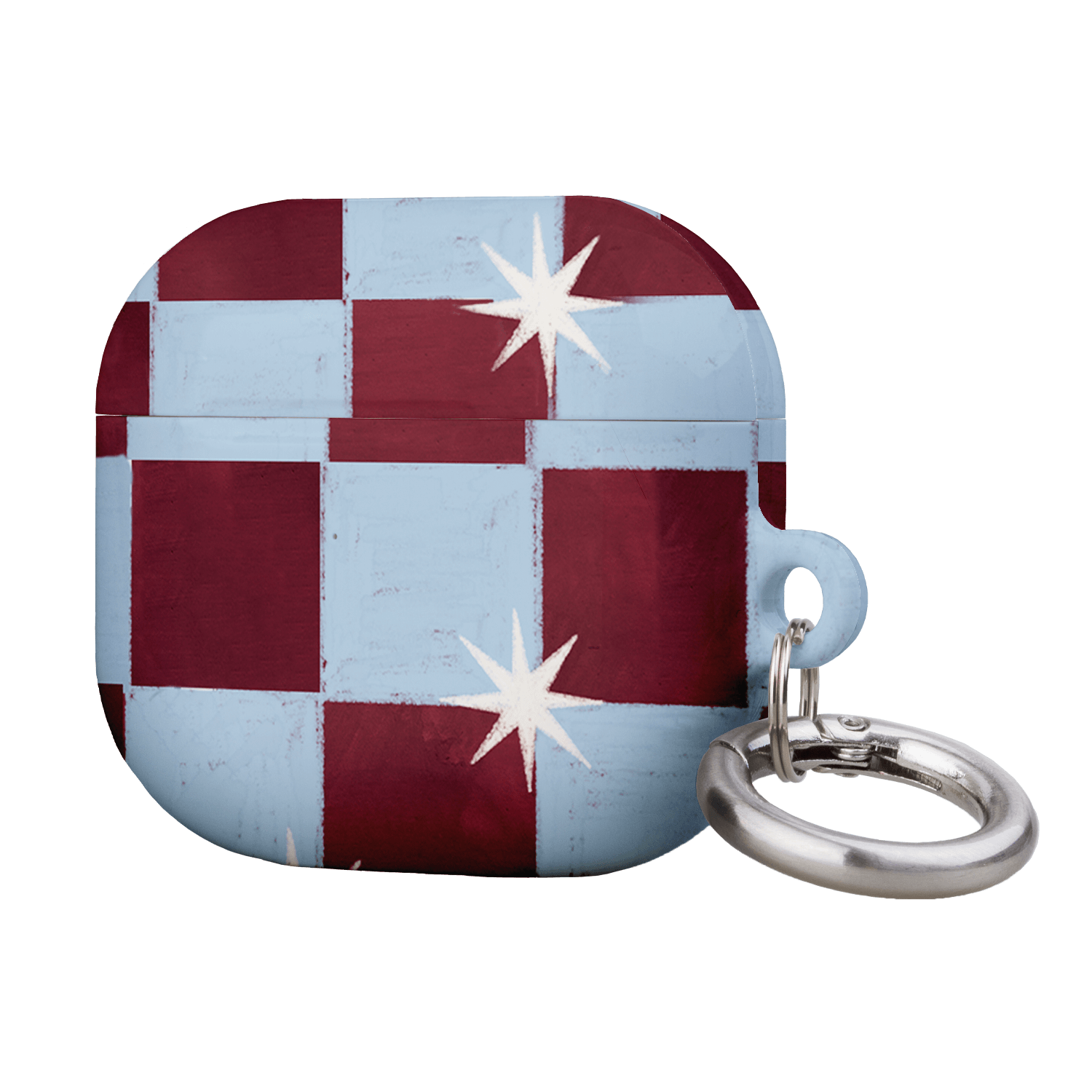 Blue Checks AirPods Case AirPods Case by Lisa Hu - The Dairy