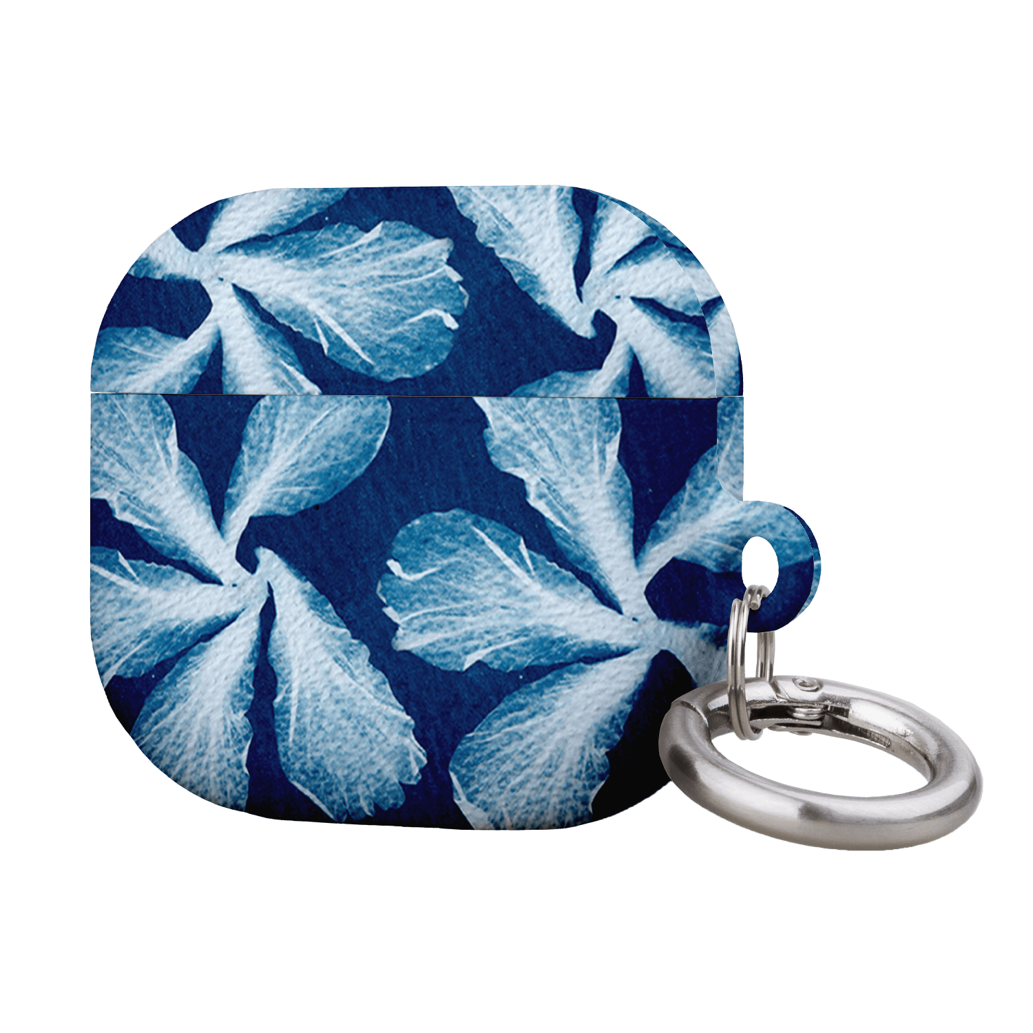 Hibiscus Cyanotype AirPods Case AirPods Case by Sally Hungerford - The Dairy