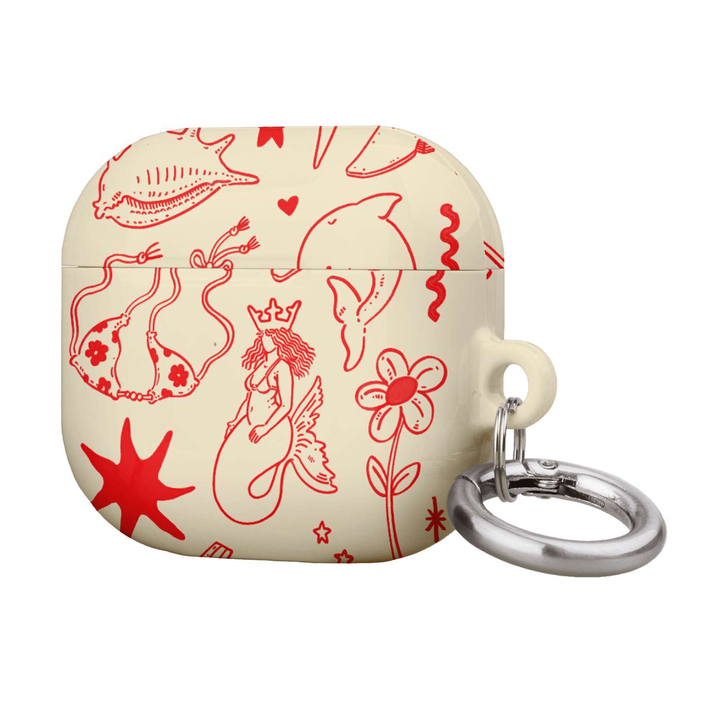 Spiced Cowboy Cream AirPods Case AirPods Case by Easty Beasty - The Dairy