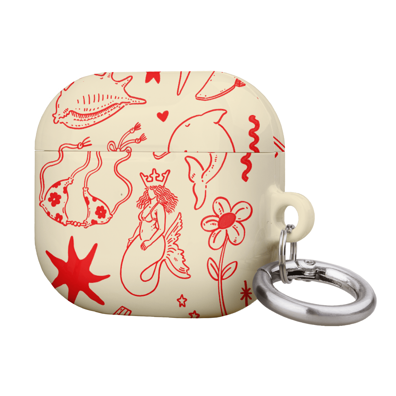 Spiced Cowboy Cream AirPods Case AirPods Case by Easty Beasty - The Dairy