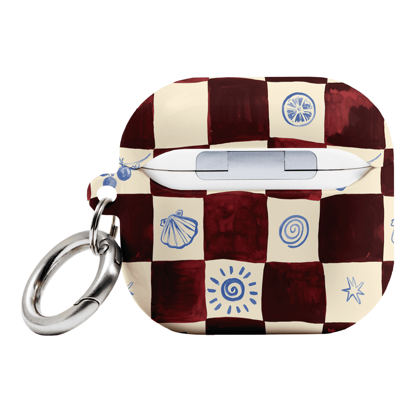 Afternoon Mezze Maroon AirPods Case AirPods Case by Charlie Taylor - The Dairy