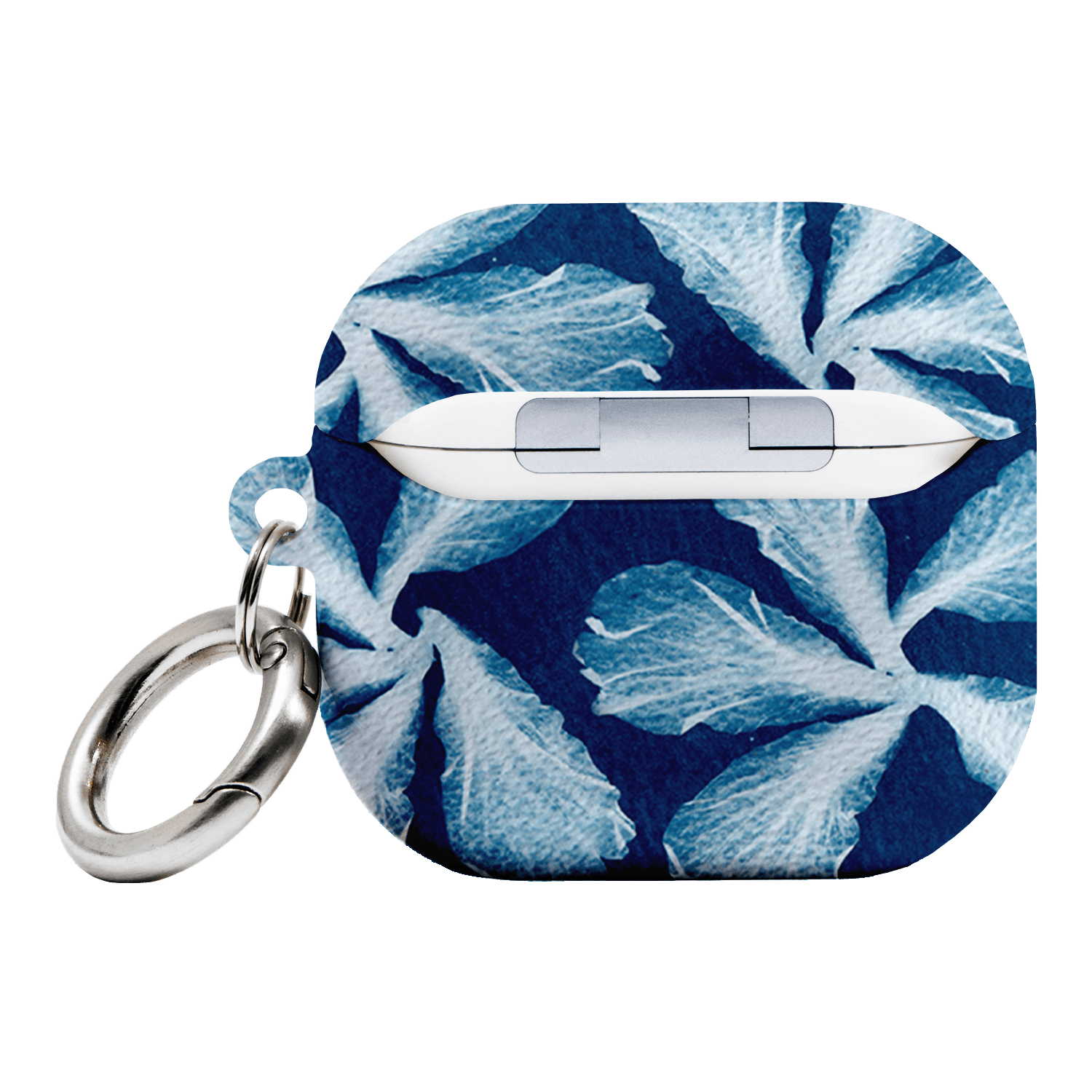 Hibiscus Cyanotype AirPods Case AirPods Case by Sally Hungerford - The Dairy