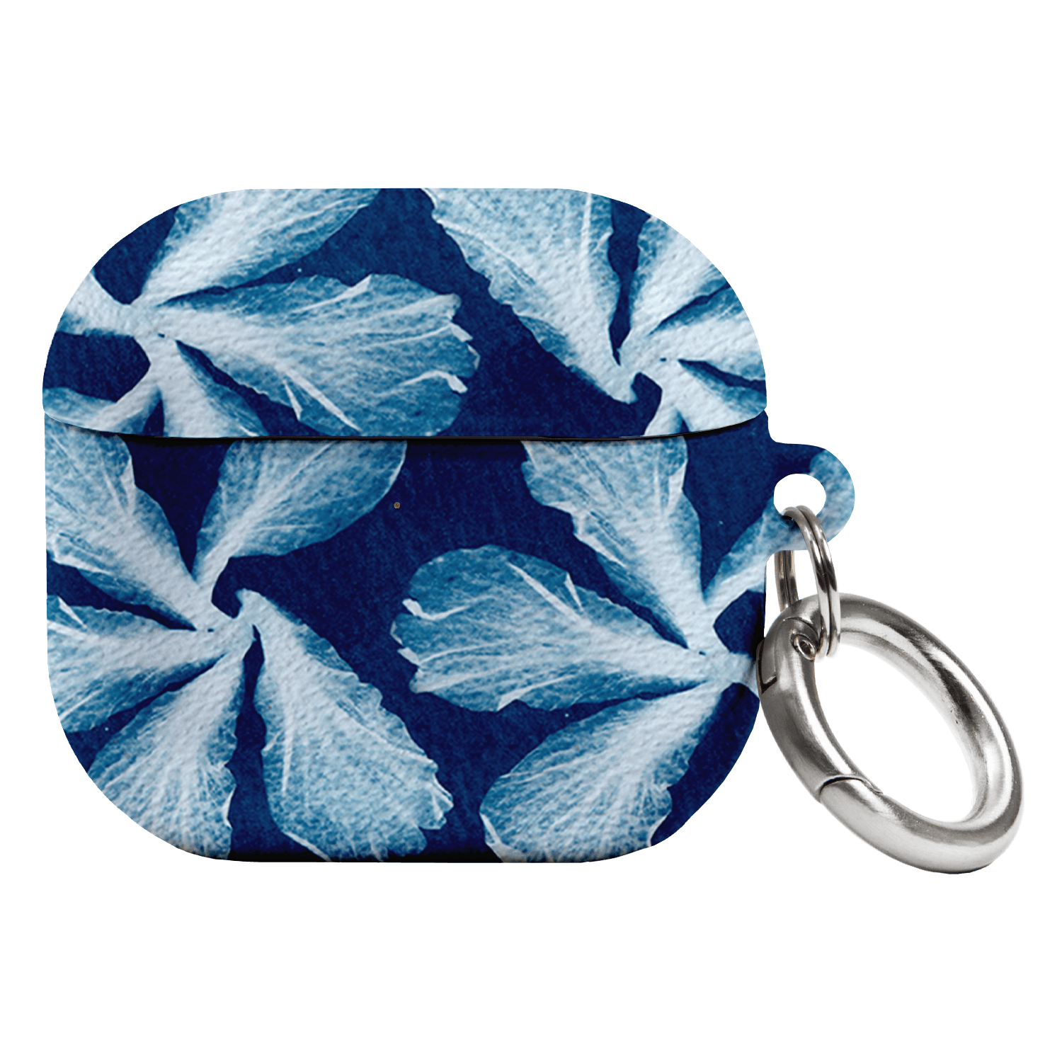 Hibiscus Cyanotype AirPods Case AirPods Case 4th Gen by Sally Hungerford - The Dairy