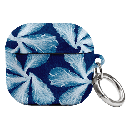 Hibiscus Cyanotype AirPods Case AirPods Case 4th Gen by Sally Hungerford - The Dairy