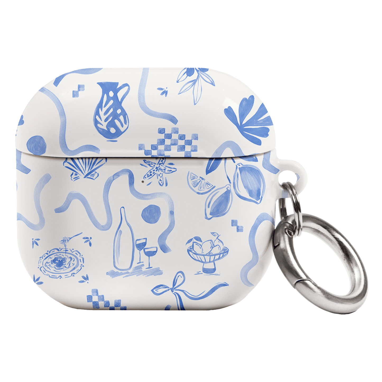 Mediterranean Wave AirPods Case AirPods Case 4th Gen by Charlie Taylor - The Dairy