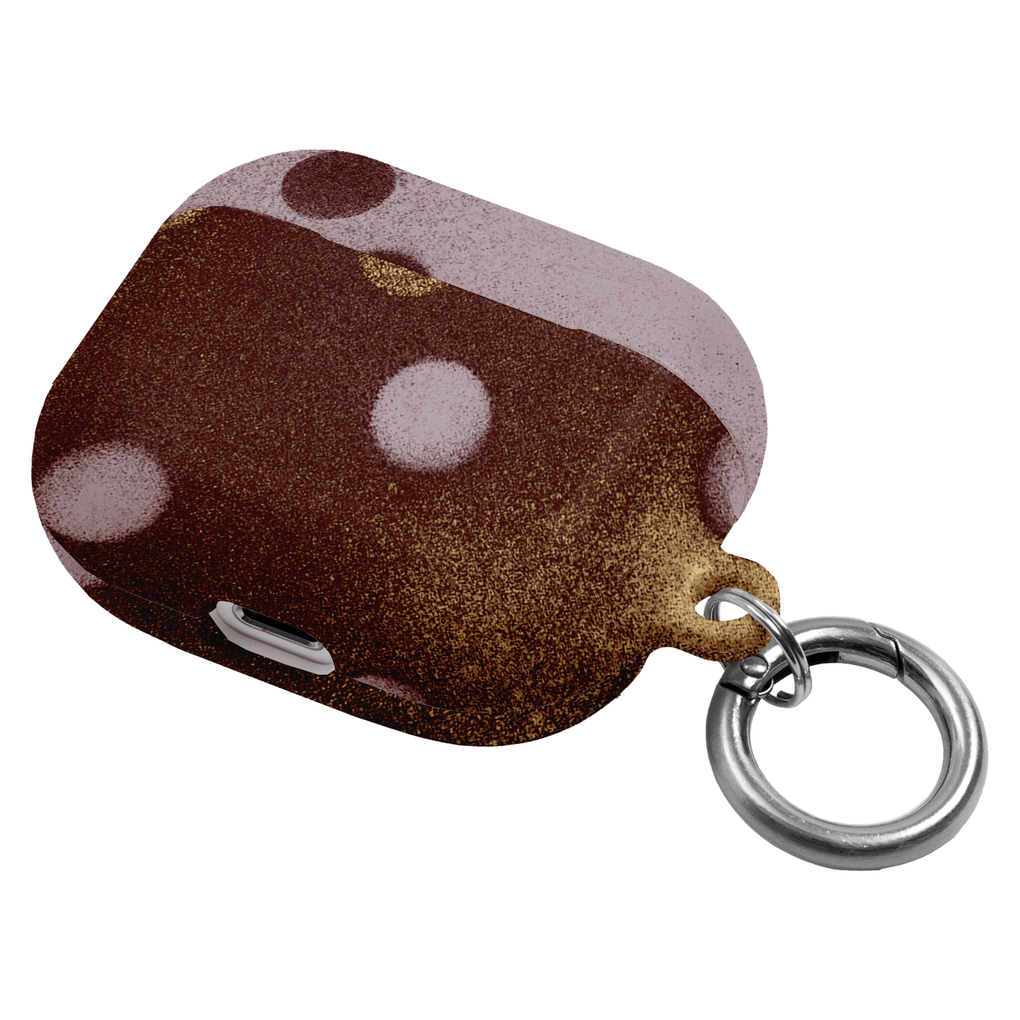 Rust Polka Dot AirPods Case AirPods Case by Jasmine Dowling - The Dairy