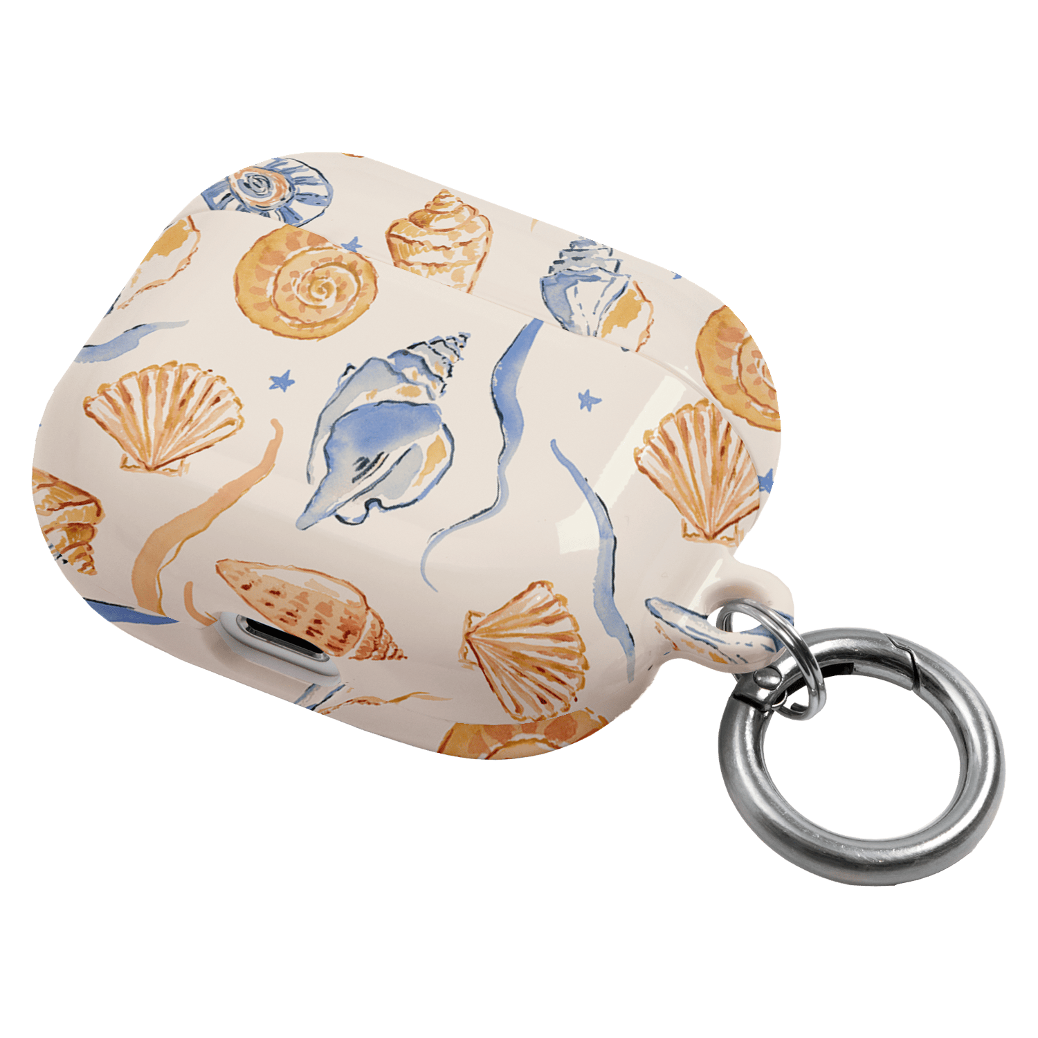 Shells & Swirls AirPods Case AirPods Case by Cass Deller - The Dairy