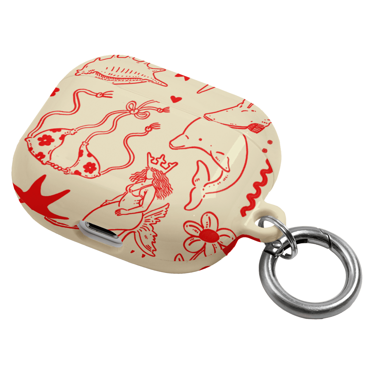 Spiced Cowboy Cream AirPods Case AirPods Case by Easty Beasty - The Dairy