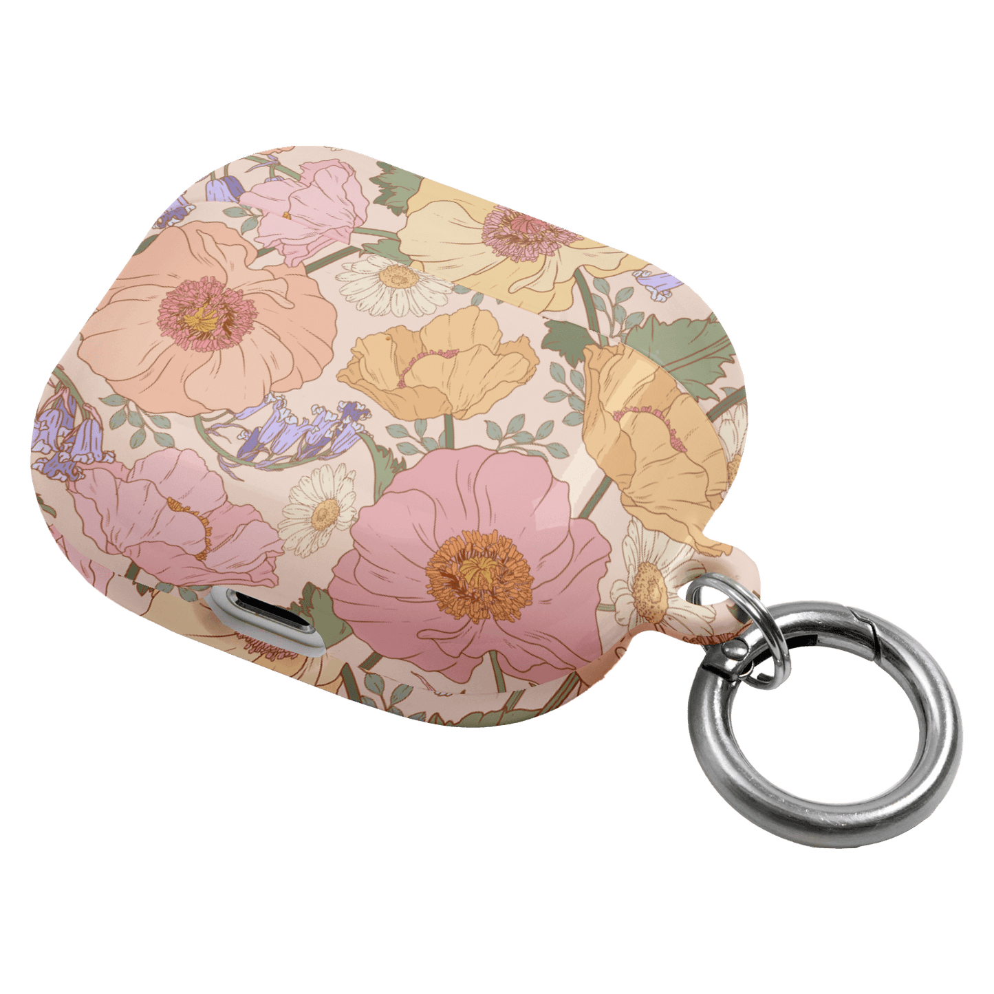Spring Poppy AirPods Case AirPods Case by Kasiags Art - The Dairy