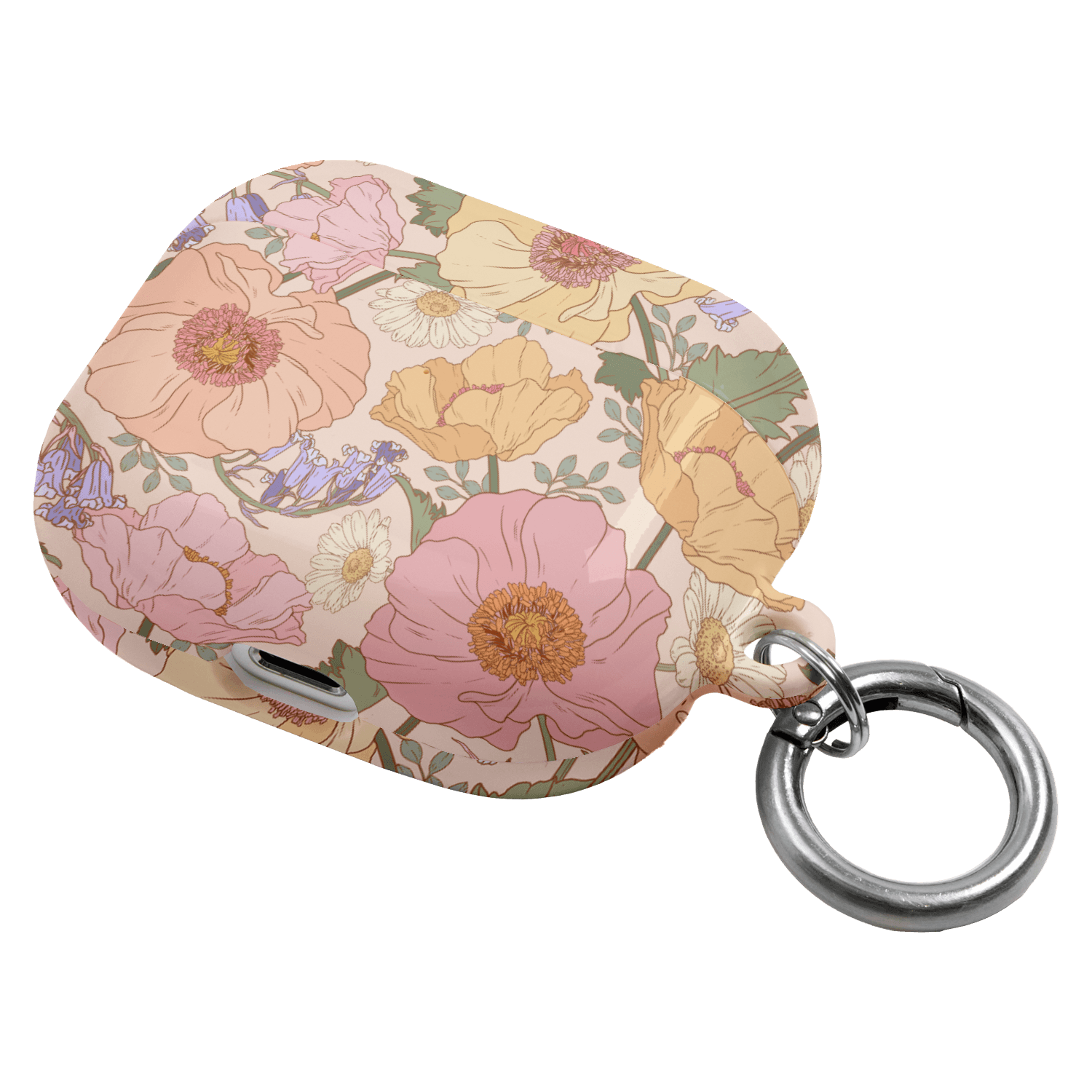 Spring Poppy AirPods Case AirPods Case by Kasiags Art - The Dairy
