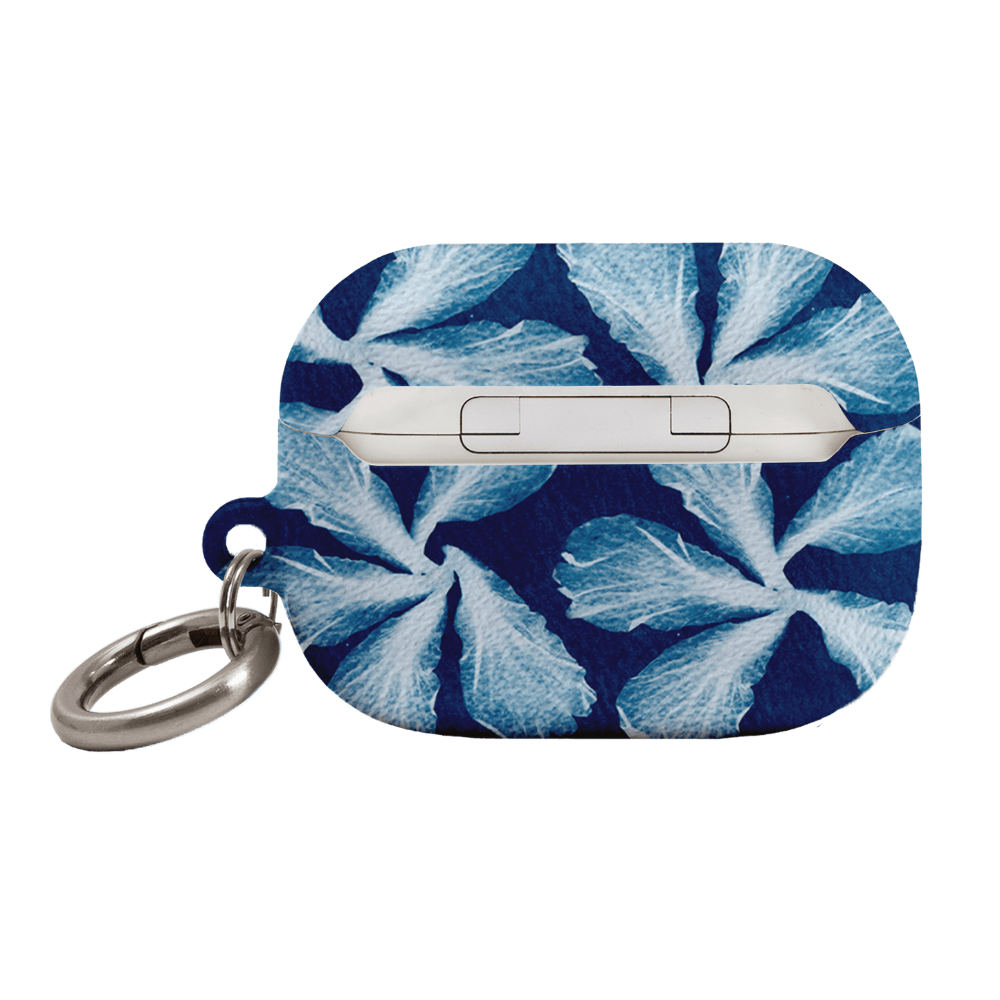 Hibiscus Cyanotype AirPods Pro Case AirPods Pro Case by Sally Hungerford - The Dairy