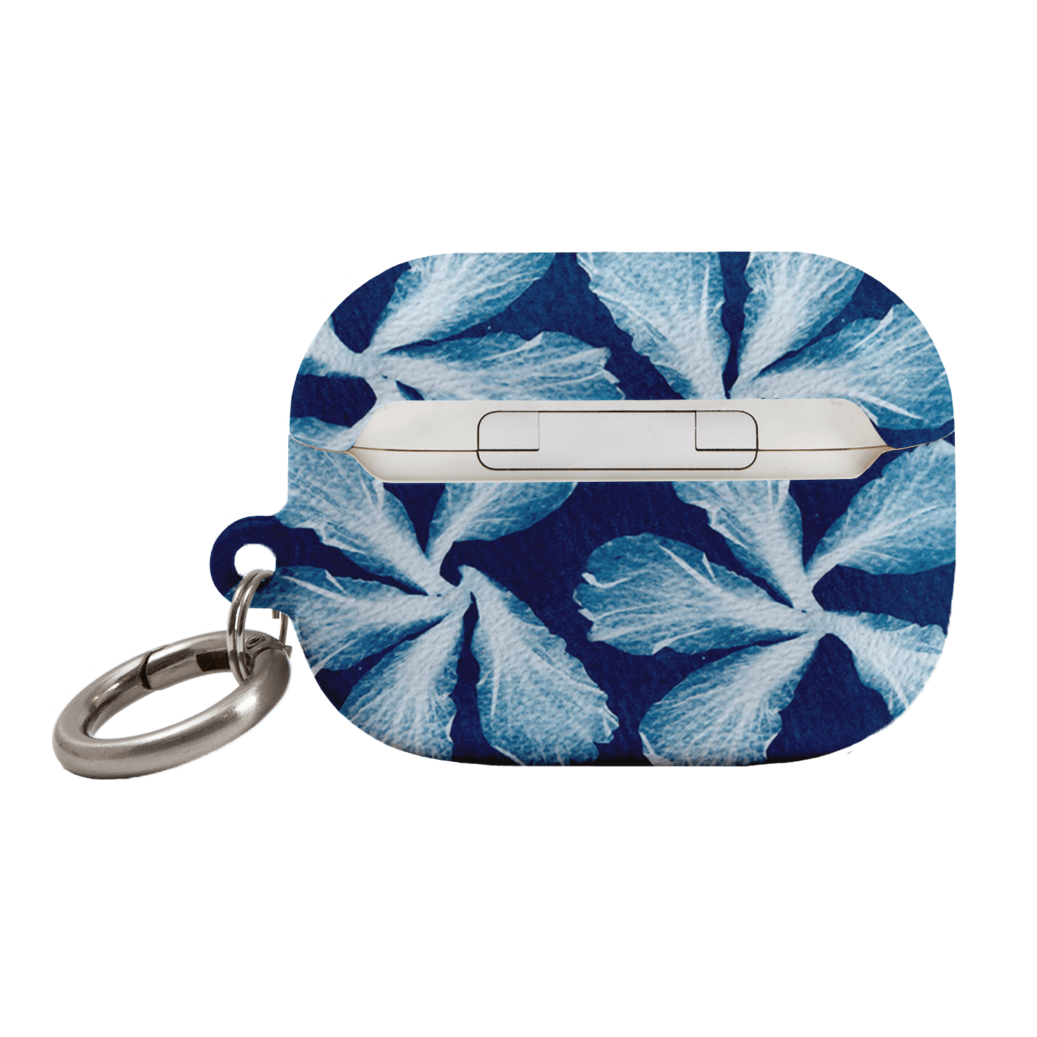 Hibiscus Cyanotype AirPods Pro Case AirPods Pro Case by Sally Hungerford - The Dairy
