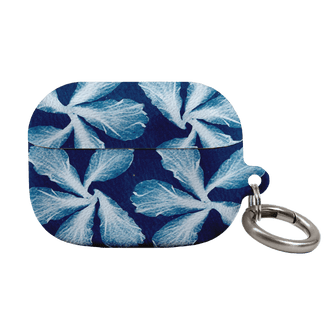 Hibiscus Cyanotype AirPods Pro Case AirPods Pro Case 1st Gen by Sally Hungerford - The Dairy