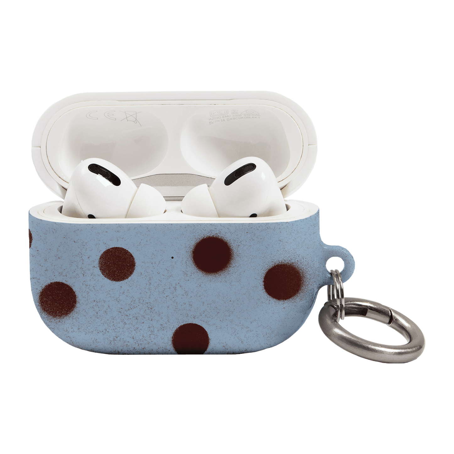 Mist Polka Dot AirPods Pro Case AirPods Pro Case by Jasmine Dowling - The Dairy