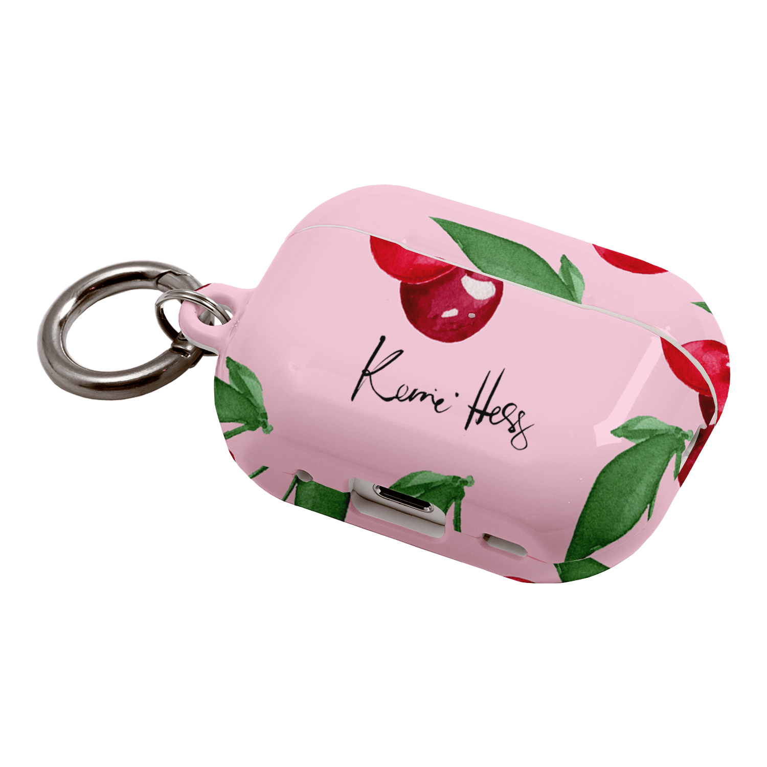 Cherry Rose AirPods Pro Case AirPods Pro Case by Kerrie Hess - The Dairy