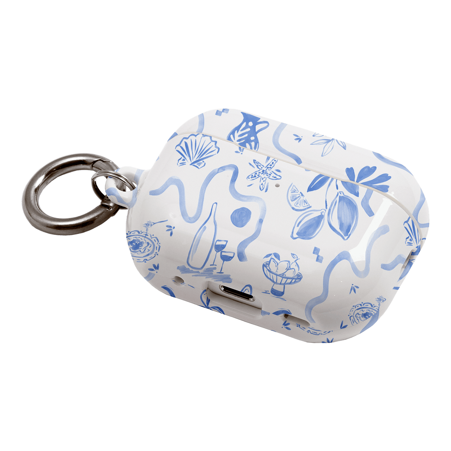 Mediterranean Wave AirPods Pro Case AirPods Pro Case by Charlie Taylor - The Dairy