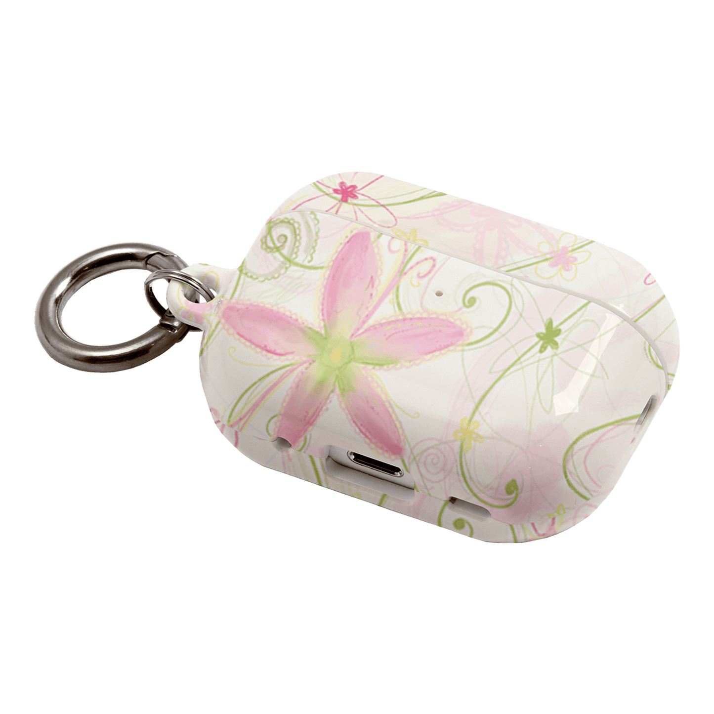 Swirl Pink AirPods Pro Case AirPods Pro Case by Kayla Carr - The Dairy