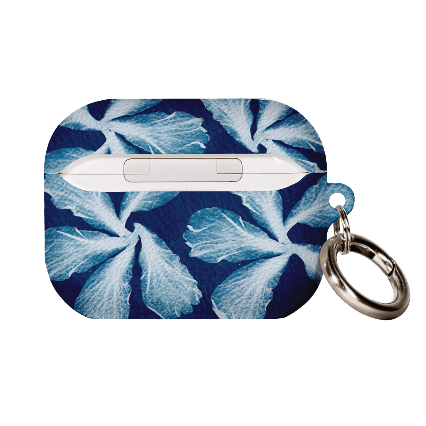 Hibiscus Cyanotype AirPods Pro Case AirPods Pro Case by Sally Hungerford - The Dairy