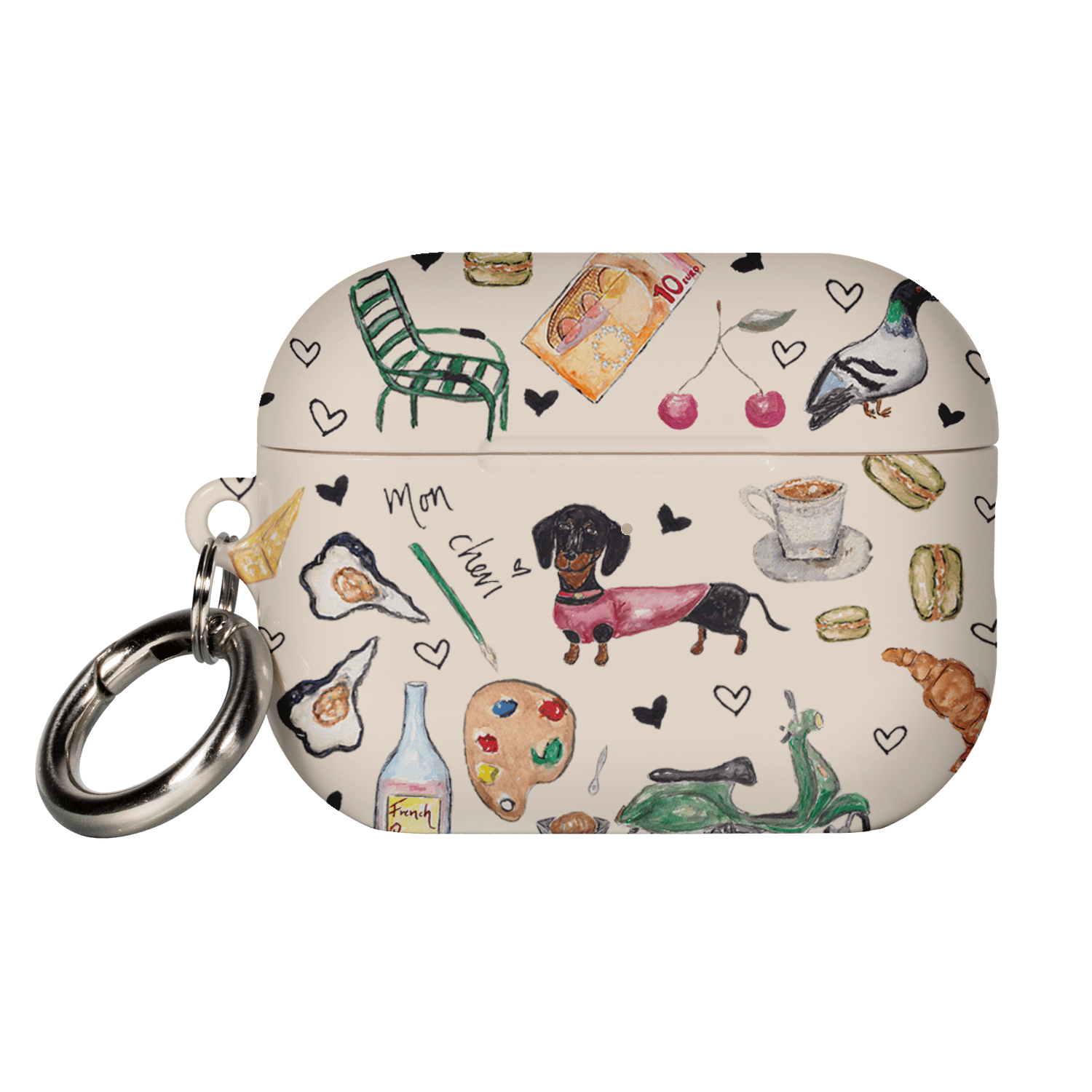 Parisian Daydream AirPods Pro Case AirPods Pro Case 3rd Gen by BG. Studio - The Dairy