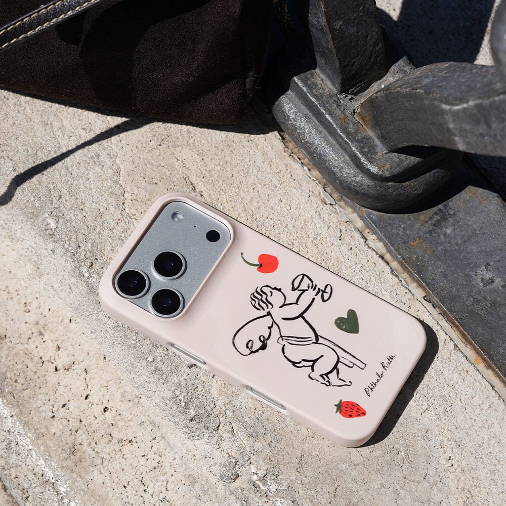 Cherub Printed Phone Cases by Phthalo Ruth - The Dairy