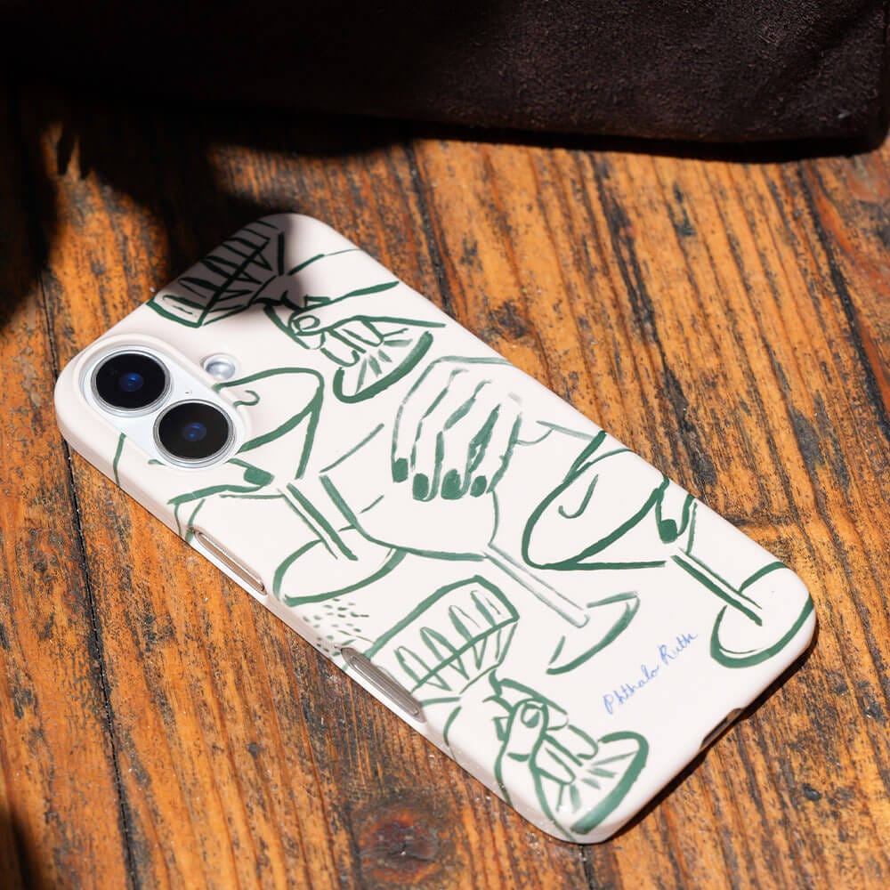 Cheers Printed Phone Cases by Phthalo Ruth - The Dairy