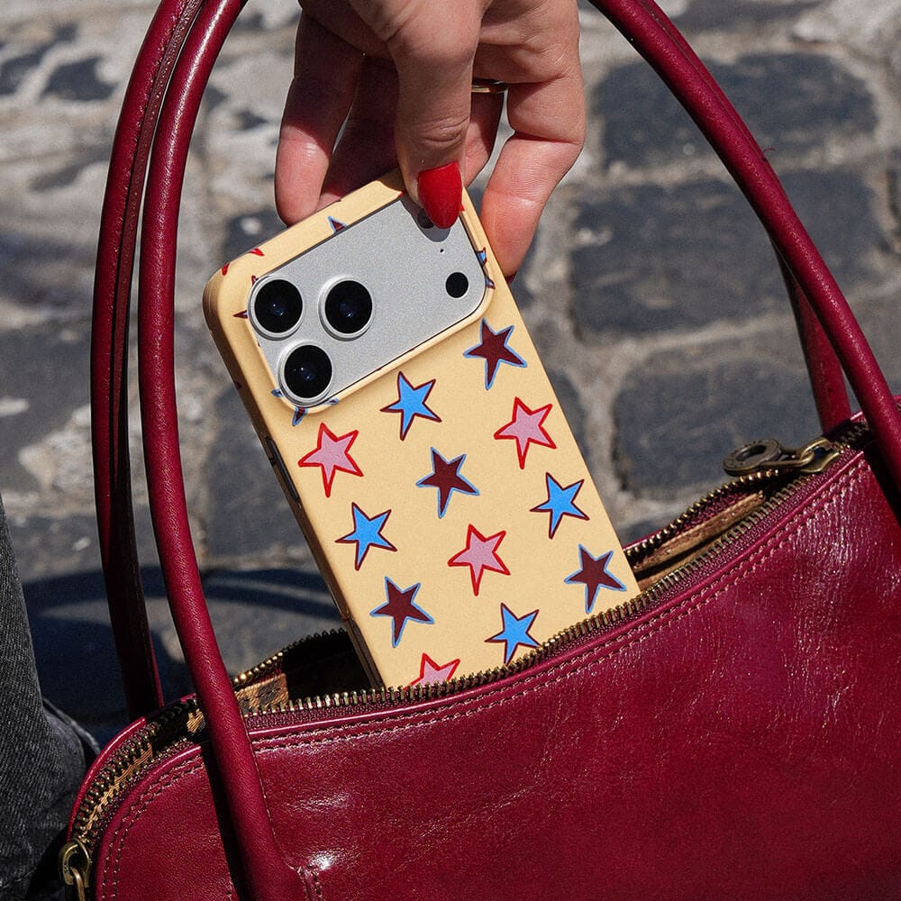 Lucky Stars Butter Printed Phone Cases by BG. Studio - The Dairy