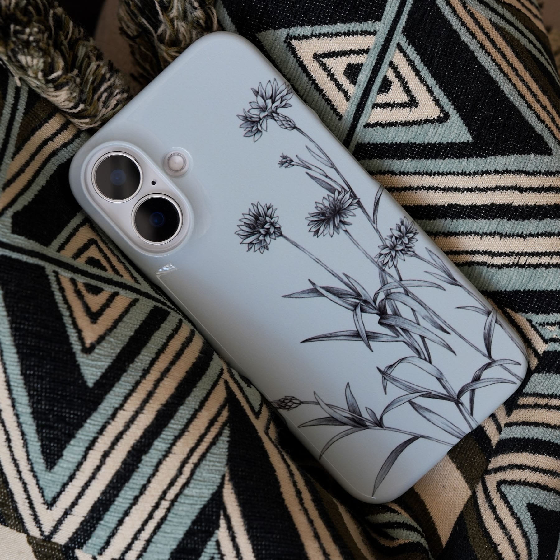 Cornflowers Study Printed Phone Cases by Typoflora - The Dairy