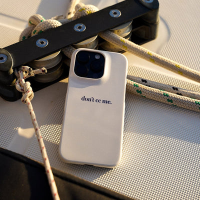 Don't CC Me Blue Printed Phone Cases iPhone 17 / Armoured by The Dairy - The Dairy