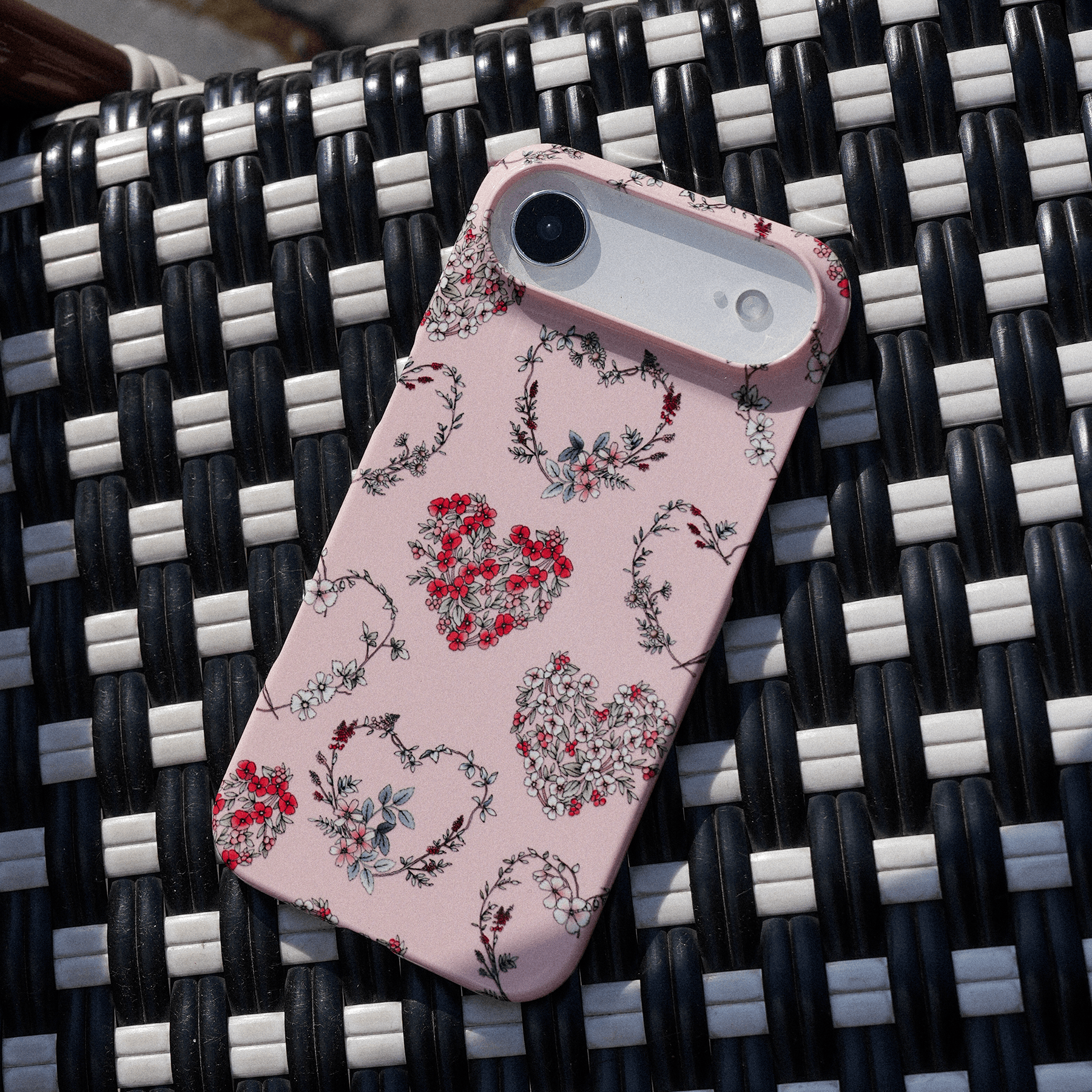 Wild Heart Wreath Printed Phone Cases by Typoflora - The Dairy