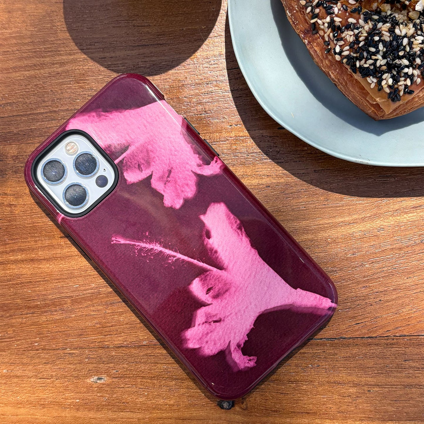 Hibiscus Glow Printed Phone Cases by Sally Hungerford - The Dairy