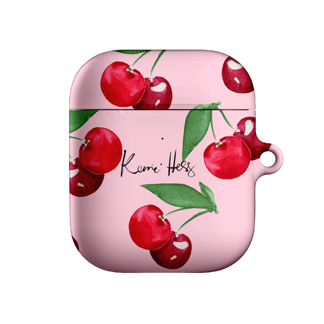 Cherry Rose AirPods Case AirPods Case 1st Gen by Kerrie Hess - The Dairy