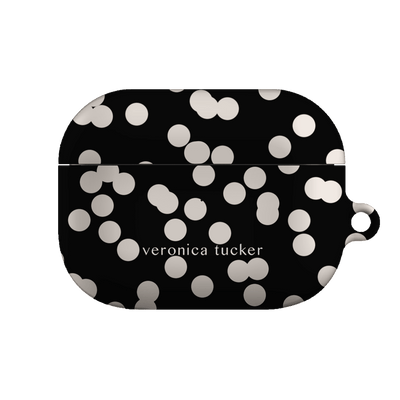 Mini Confetti Noir AirPods Pro Case AirPods Pro Case 2nd Gen by Veronica Tucker - The Dairy