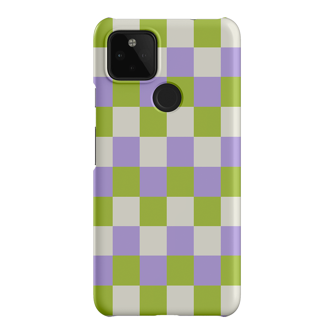 Checks in Winter Matte Case Matte Phone Cases Google Pixel 4A 5G / Snap by The Dairy - The Dairy