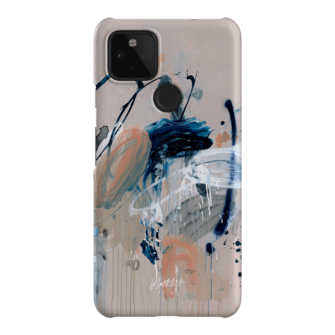 These Sunset Waves Printed Phone Cases Google Pixel 4A 5G / Snap by Blacklist Studio - The Dairy