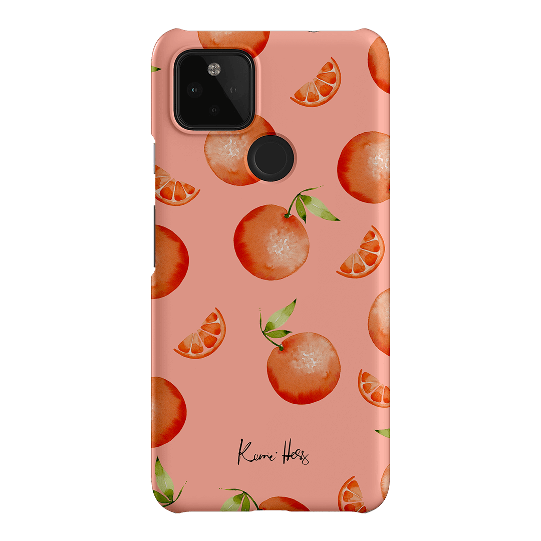 Tangerine Dreaming Printed Phone Cases Google Pixel 4A 5G / Snap by Kerrie Hess - The Dairy