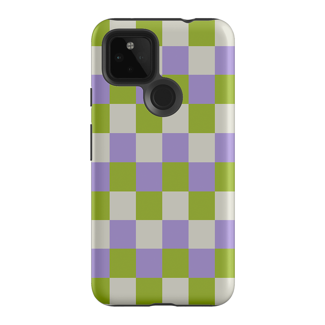 Checks in Winter Matte Case Matte Phone Cases Google Pixel 4A 5G / Armoured by The Dairy - The Dairy