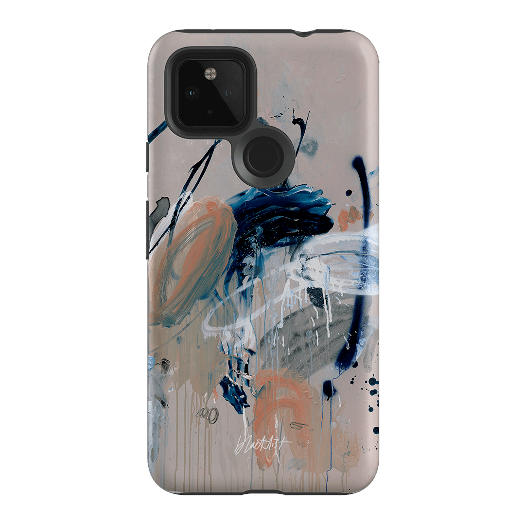These Sunset Waves Printed Phone Cases Google Pixel 4A 5G / Armoured by Blacklist Studio - The Dairy