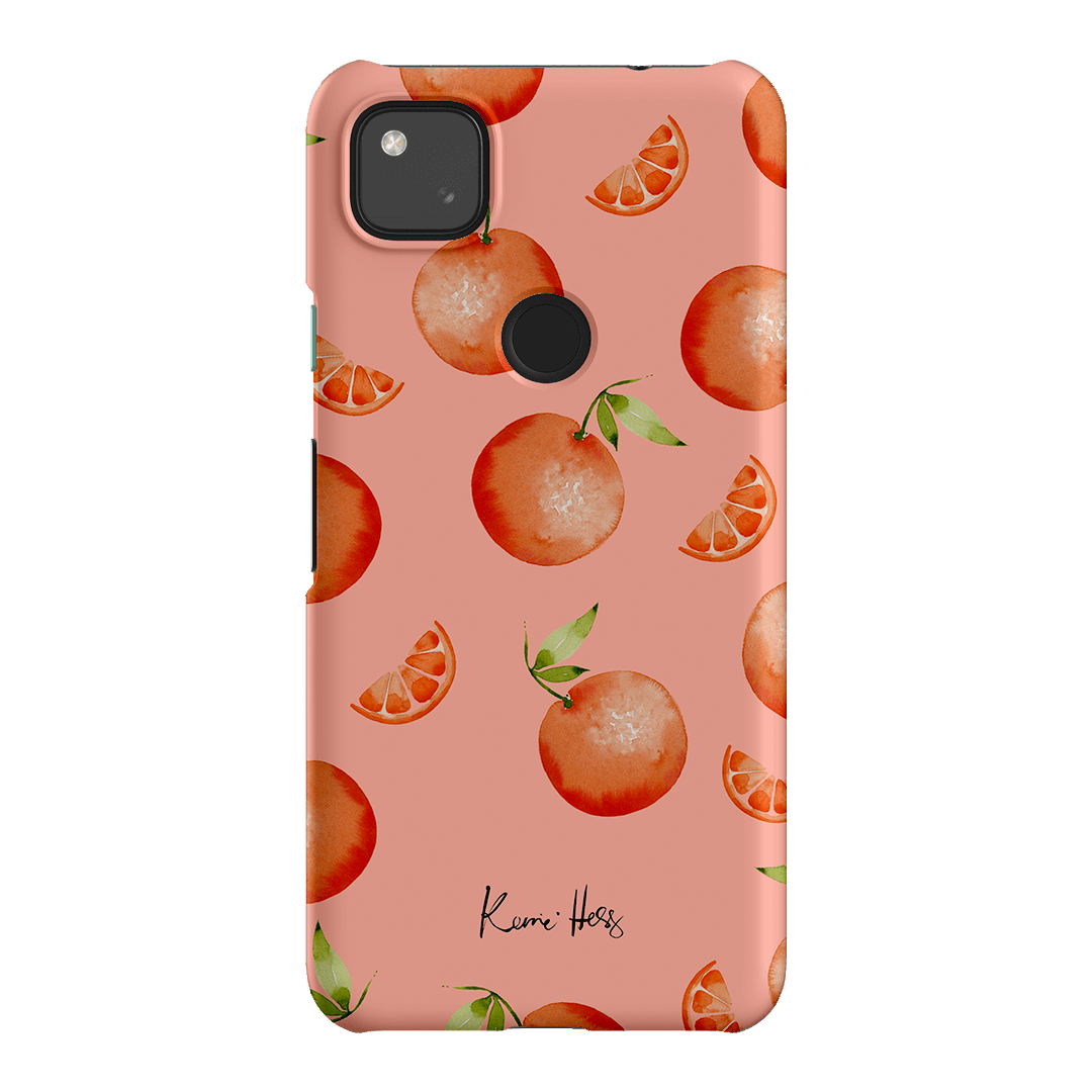 Tangerine Dreaming Printed Phone Cases Google Pixel 4A 4G / Snap by Kerrie Hess - The Dairy