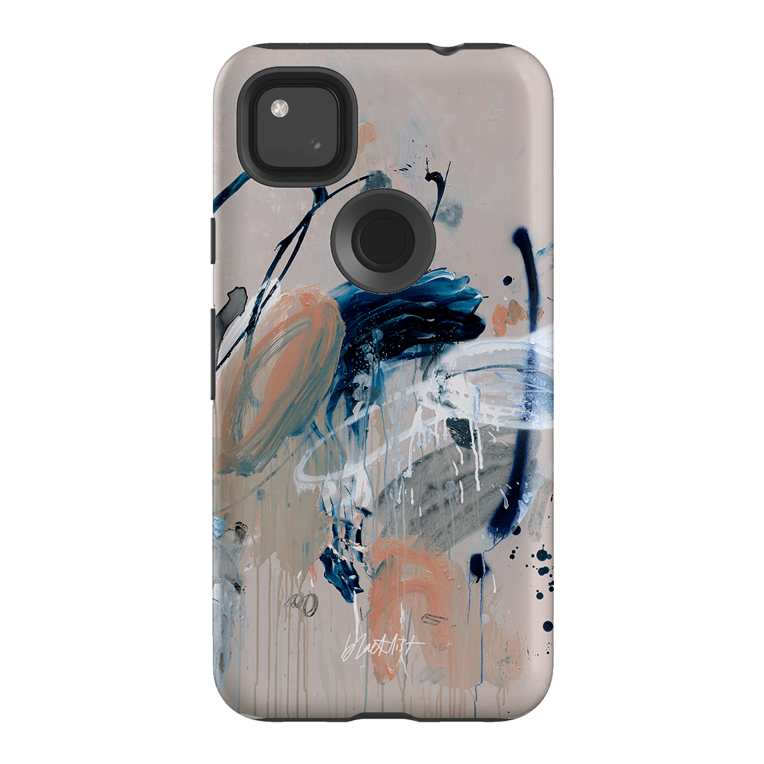These Sunset Waves Printed Phone Cases Google Pixel 4A 4G / Armoured by Blacklist Studio - The Dairy