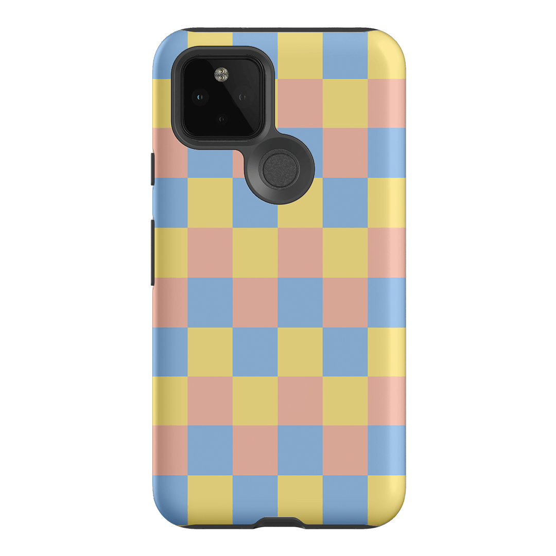 Checks in Spring Matte Case Matte Phone Cases Google Pixel 5 / Armoured by The Dairy - The Dairy