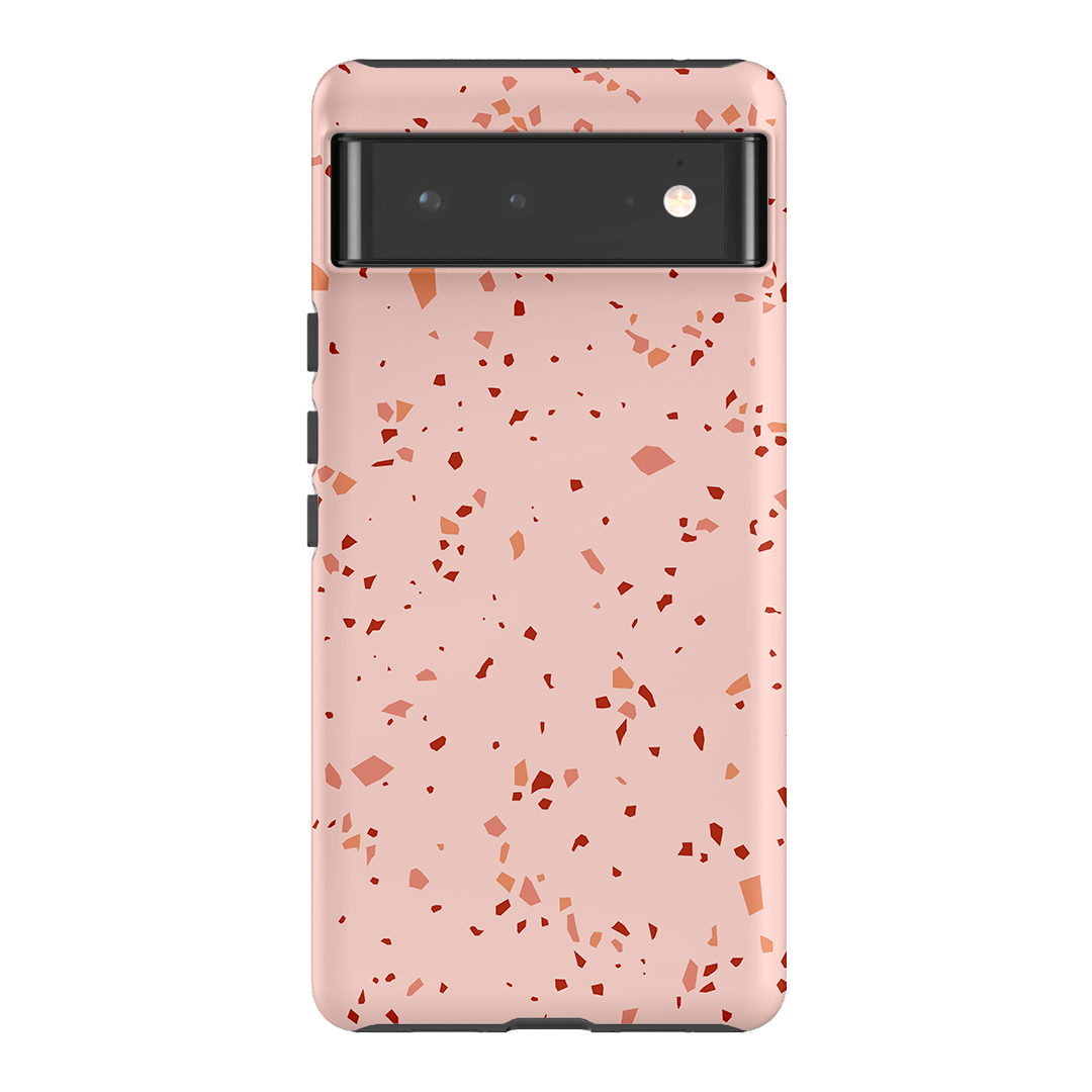 Capri Terrazzo Printed Phone Cases Google Pixel 6 / Armoured by The Dairy - The Dairy