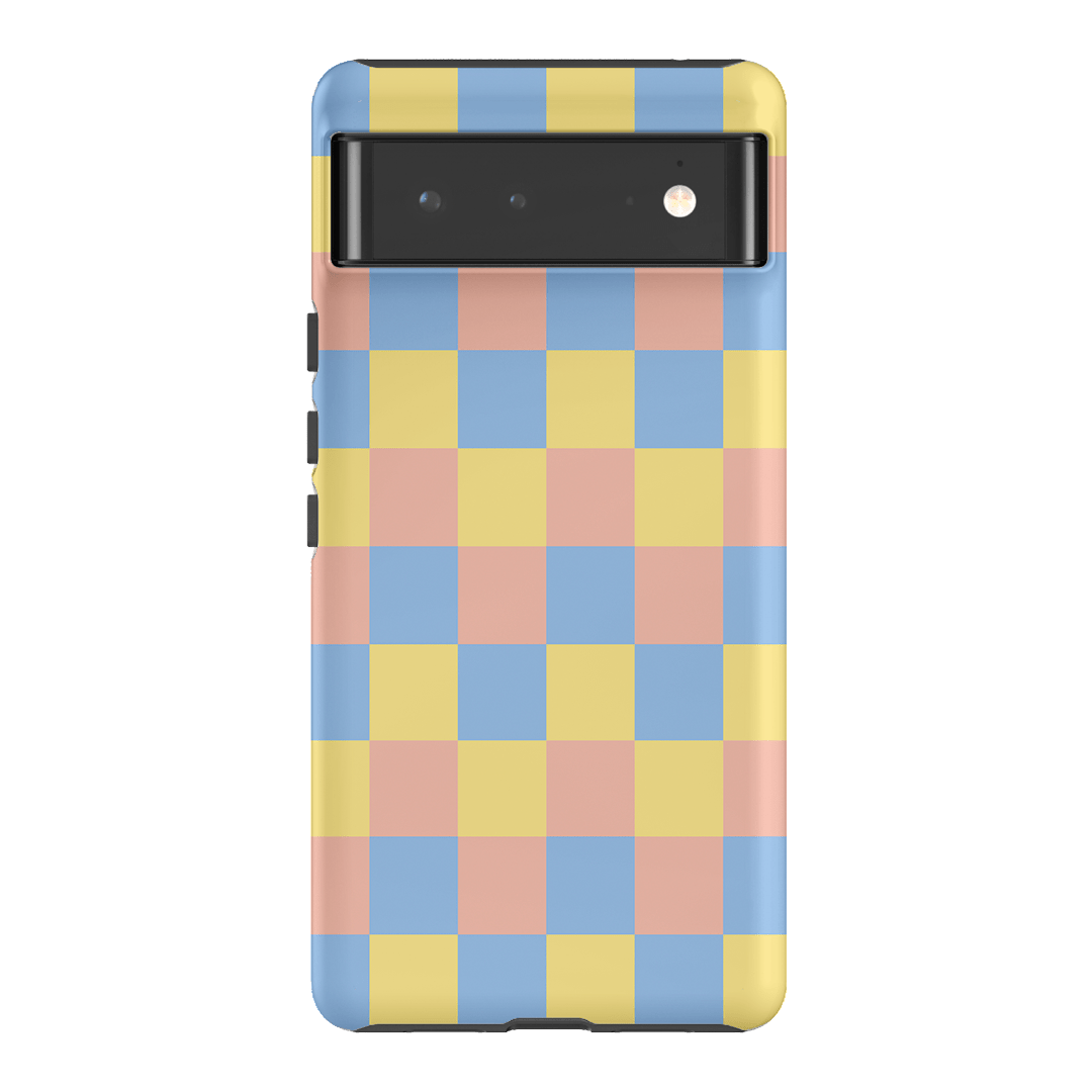 Checks in Spring Matte Case Matte Phone Cases Google Pixel 6 / Armoured by The Dairy - The Dairy