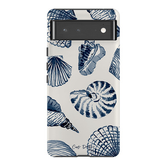 Blue Shells Printed Phone Cases Google Pixel 6 Pro / Armoured by Cass Deller - The Dairy