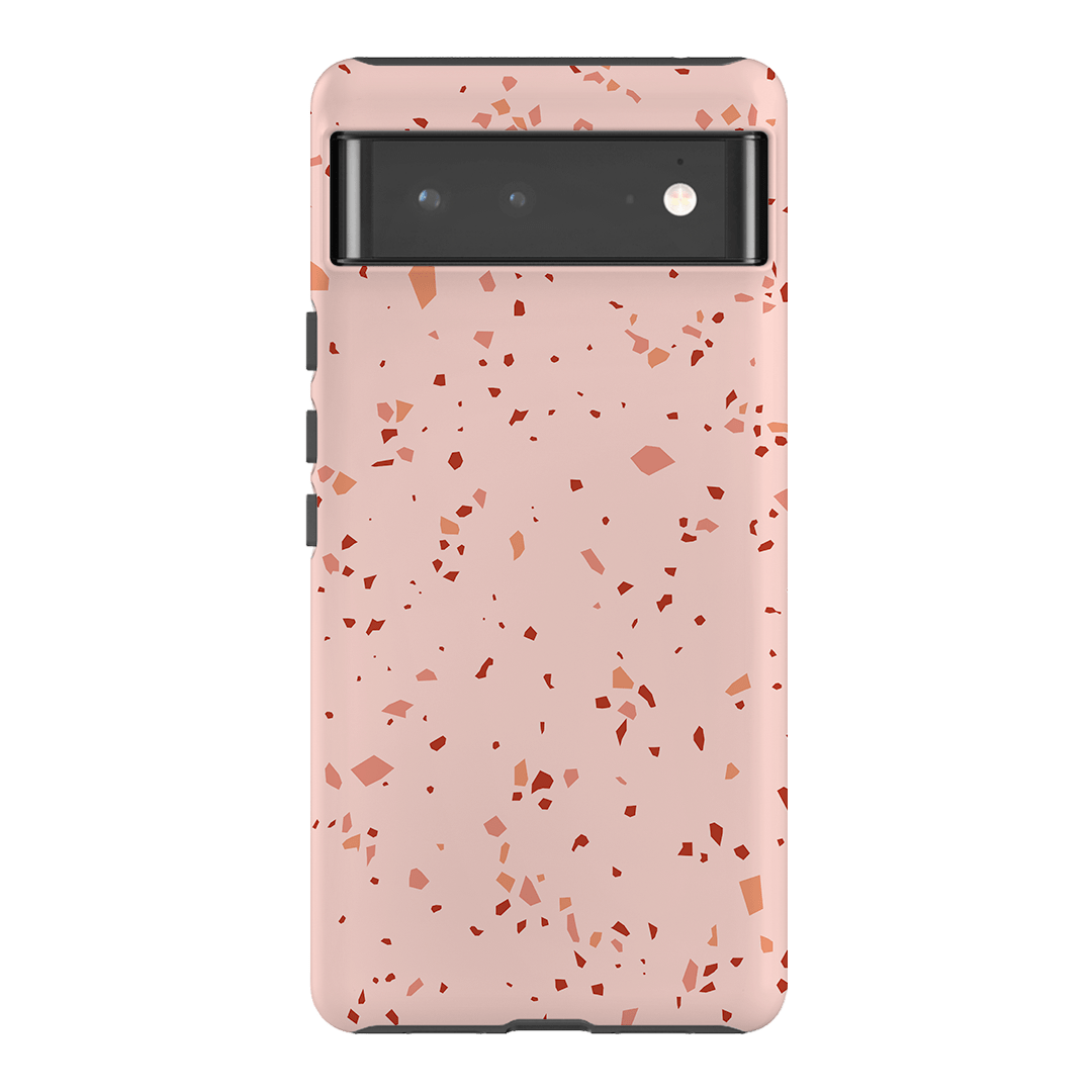 Capri Terrazzo Printed Phone Cases Google Pixel 6 Pro / Armoured by The Dairy - The Dairy